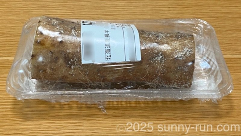 長芋が入った食品トレー